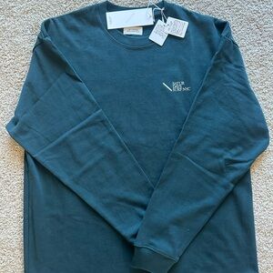 Saturdays New York City Deep Teal Long Sleeve Shirt